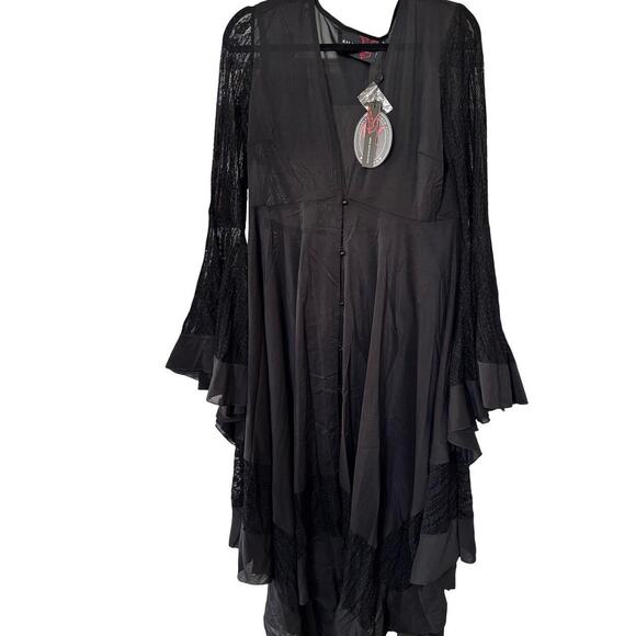 Killstar VALDERMERCA MAXI DRESS LARGE NWT - Picture 2 of 6